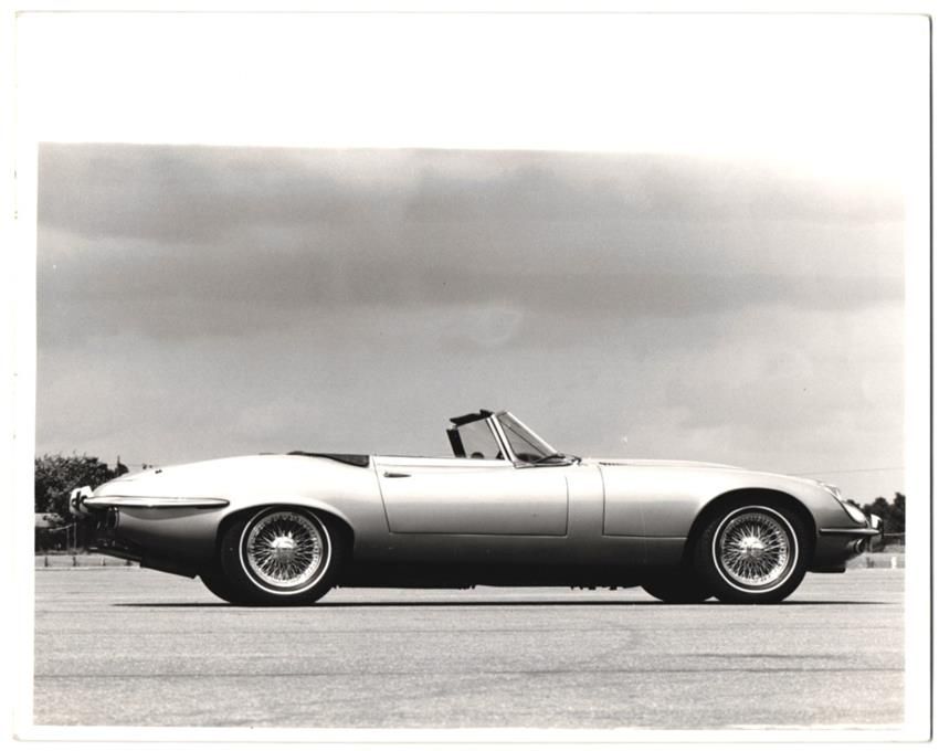 Fotografie &  Plakate: Fotografie Auto Jaguar E-Type Cabrio im  – Gebraucht aus Berlin von bartko-reher