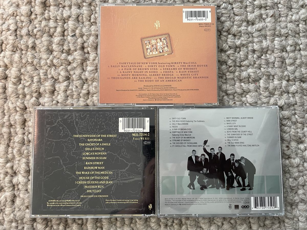 CDs: 3x The Pogues – Gebraucht aus Reinach AG von trigger7811 1