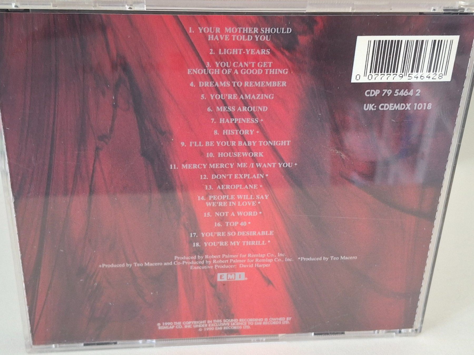 CD: CD Robert Palmer - Don't Explain – Usato da Aarberg venduto da Jackup1 1
