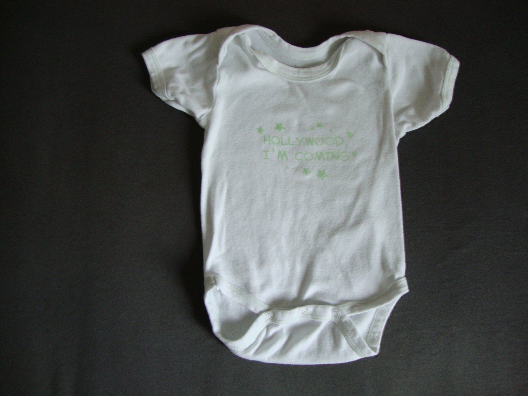 Biancheria intima: ++ kurzarm Body in weiss ++ Gr. 62 / 68 ++ – Usato da Chur venduto da aladin_04