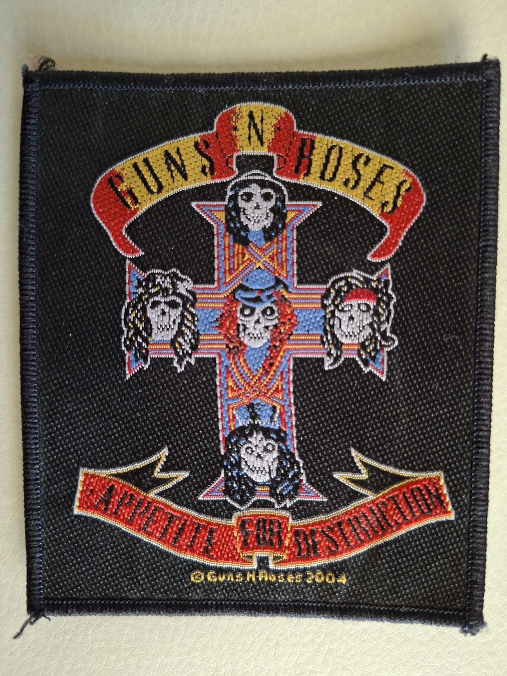 Toppe: Kult,  Gunsten Roses Aufnäher von 2004 – Nuovo (secondo la descrizione) da Schwanden Sigrisw venduto da cadieux71