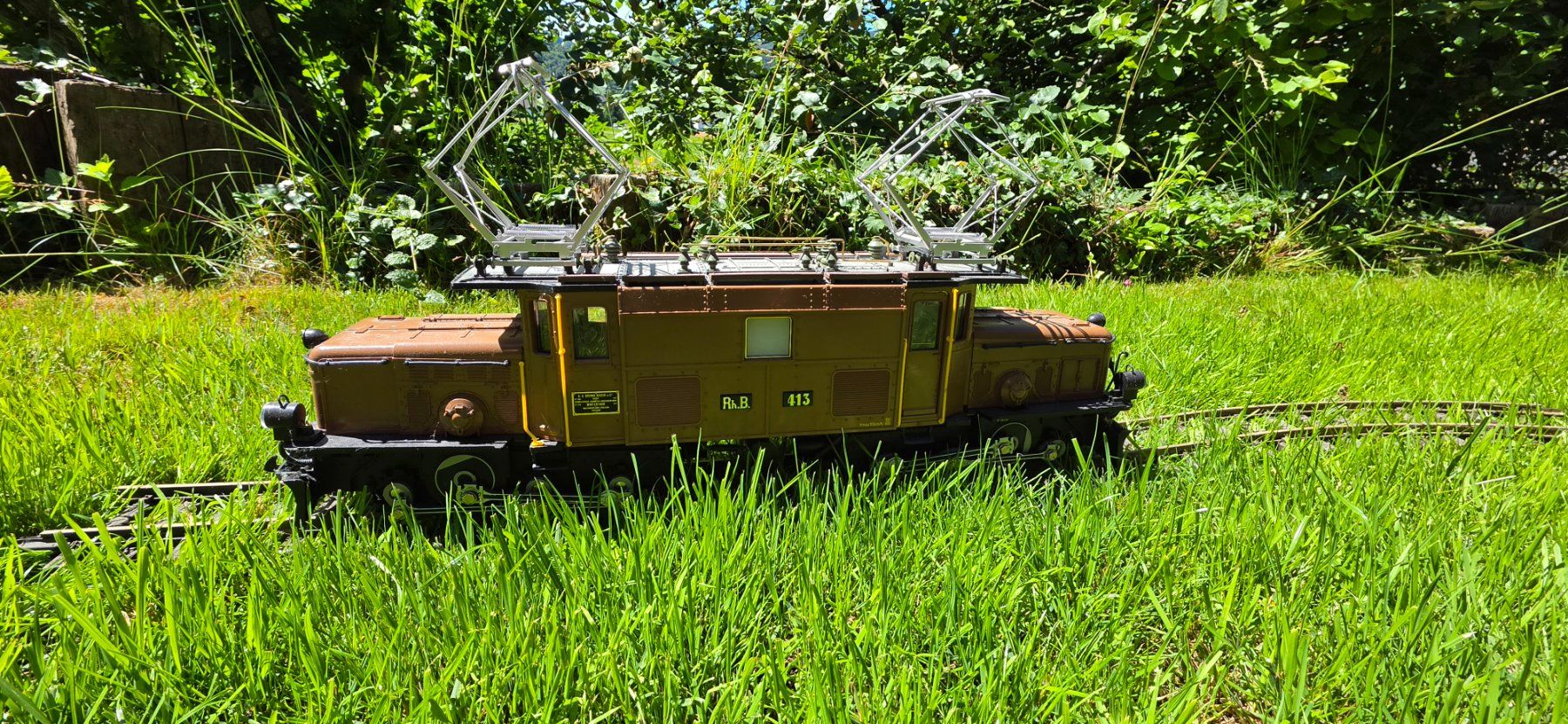 LGB Modellini di ferrovie: LGB Lok 2040 Krokodile digital – Usato da Breitenbach venduto da gnieserli