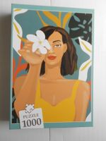 Puzzle 1000 Teile - Blumenmädchen