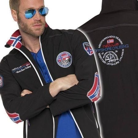 Nebulus Jacke Offshore schwarz Gr S (XS) - AUSVERKAUF -70%