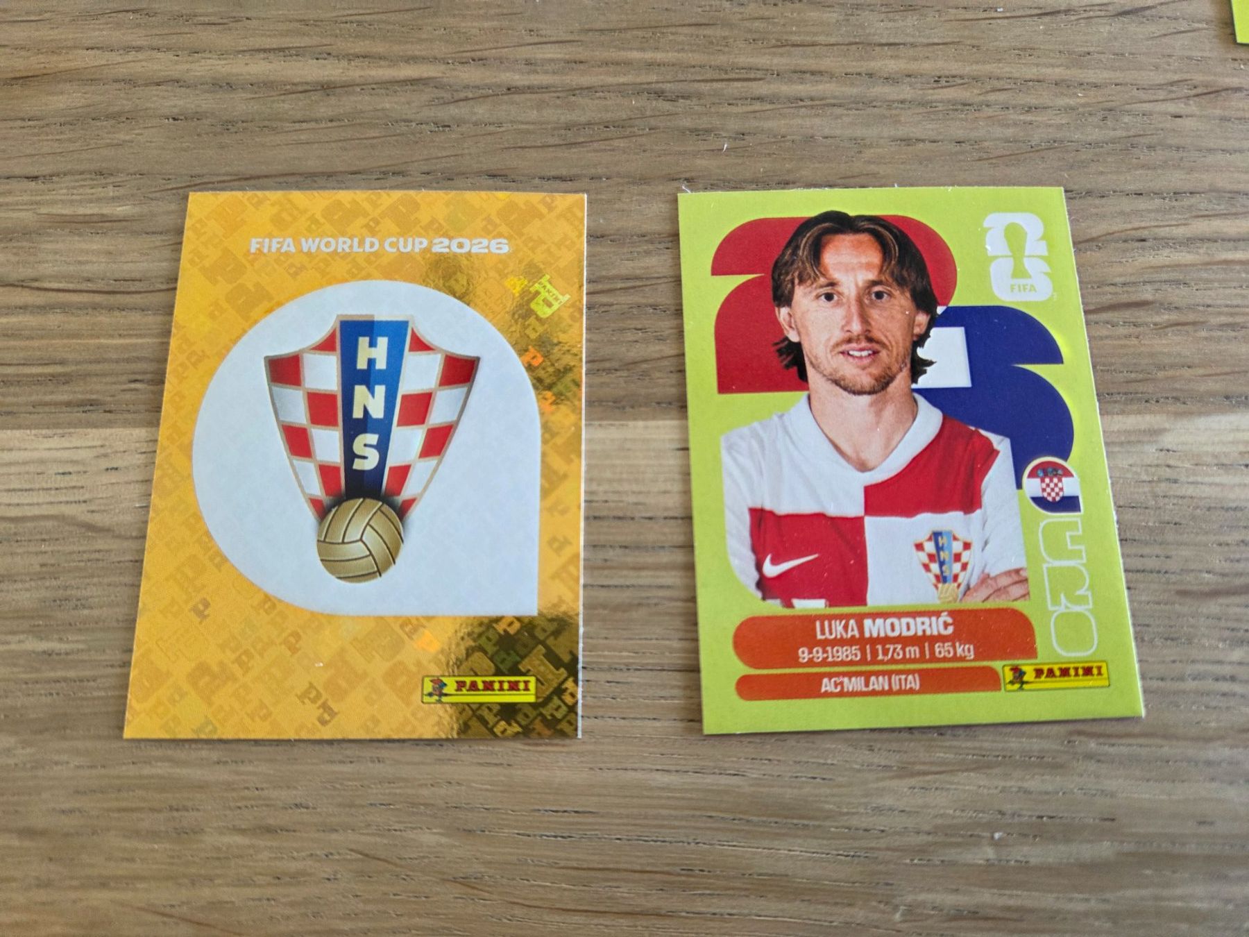 Panini Cartes à collectionner: Panini WM Modrič – Neuf (Voir description) à Villars-sur-Glane par Bolinot