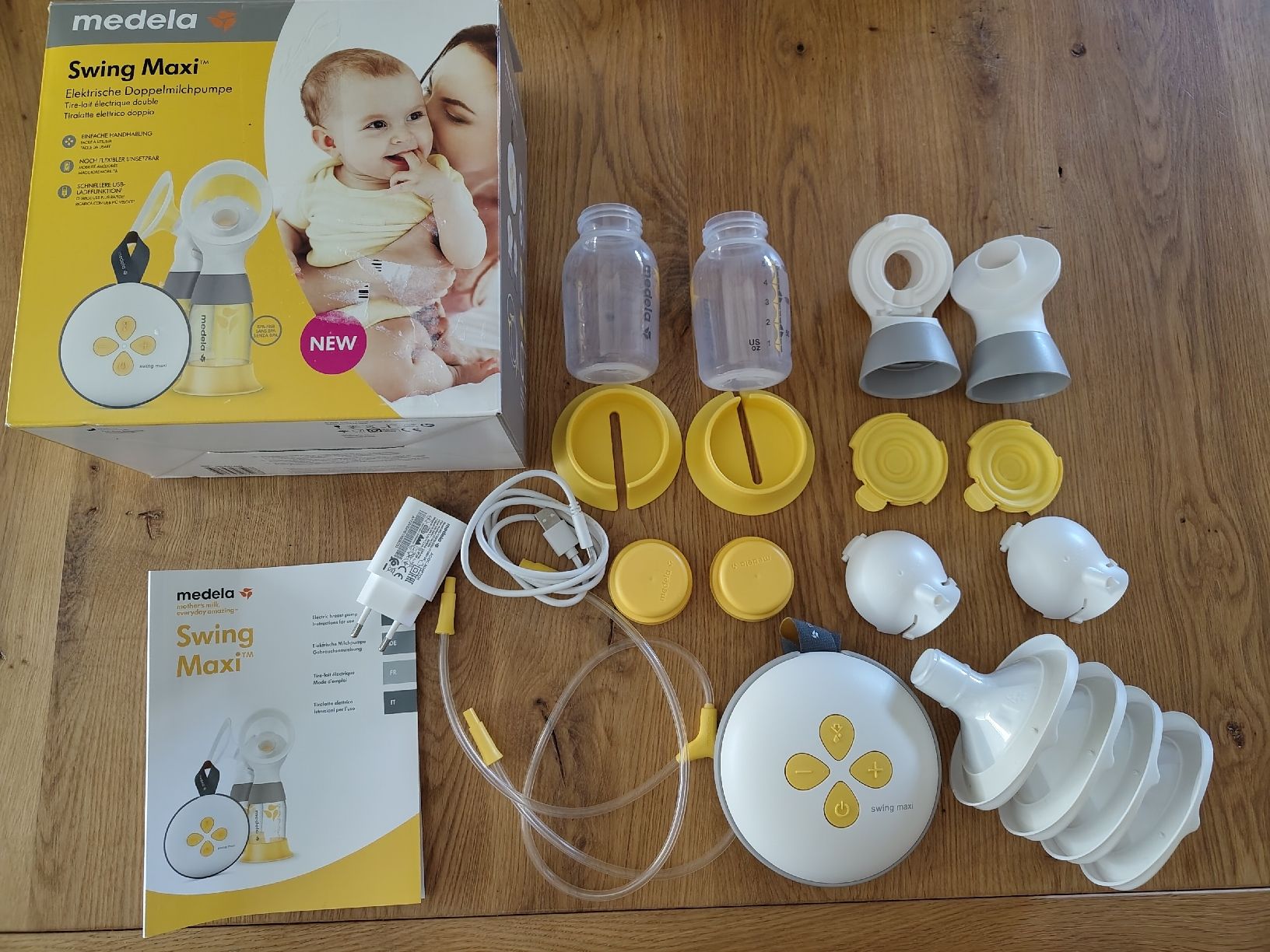 Medela Accessori per l’allattamento: Milchpumpe meleda Swing Maxi – Nuovo (secondo la descrizione) da Gossau SG venduto da Mlic04 1