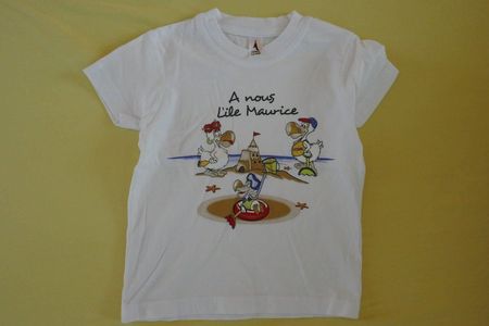 Neu T-Shirt Mauritius Dodo Gr. 1-2 J.