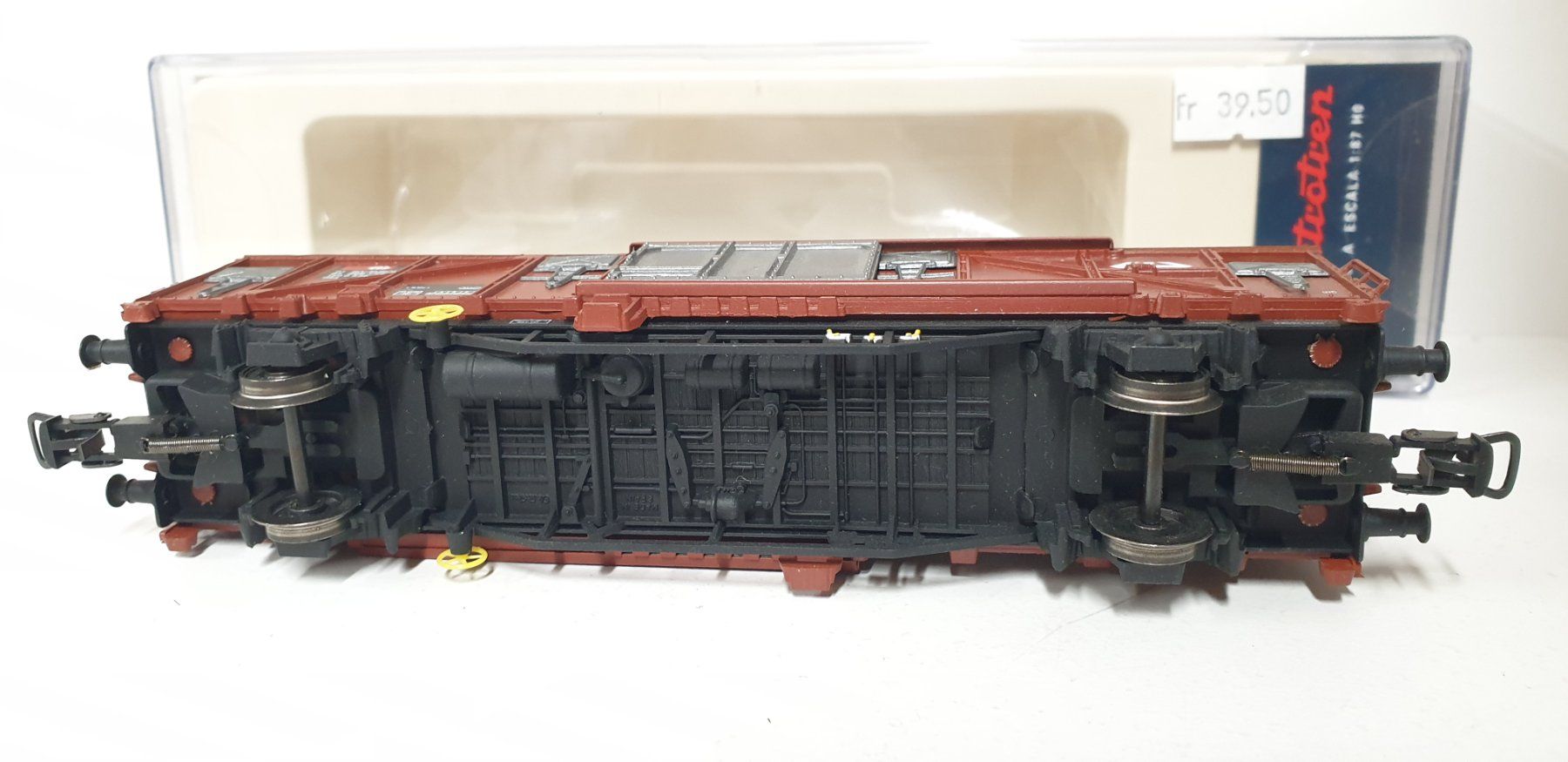 Modellini di ferrovie: Electrotren SBB Gbs Güterwagen H0/DC – Usato da Geroldswil venduto da TopTrain54 5