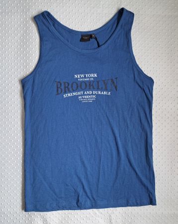 NEU! ärmelloses T-Shirt "Stormy Life" Herren Gr. S