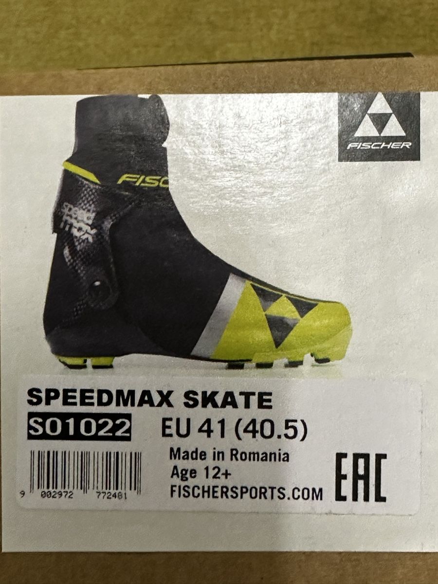 Fischer Herrenschuhe: Fischer Speedmax Skate Gr. 41 (40.5) Neu – Neu und originalverpackt aus St.Moritz von El_telemarco 1