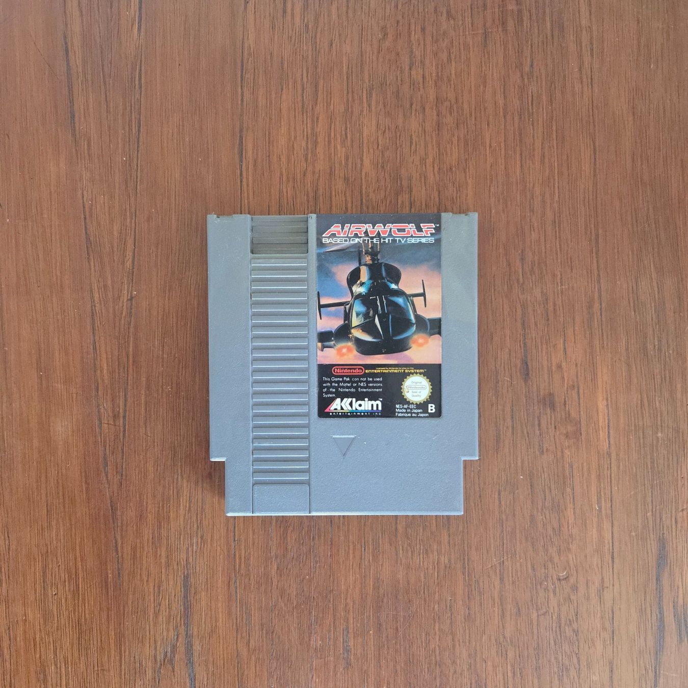 Giochi: Airwolf Nintendo NES Pal B Acclaim – Usato da Zürich venduto da Wickeddude
