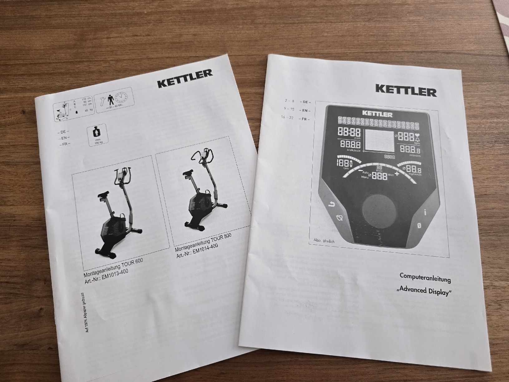 Kettler Vélos d'appartement: Kettler Tour 600 – D'occasion à Therwil par Topaz68 5