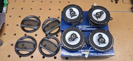 Kit 4 hauts parleurs 16.5cm 180w