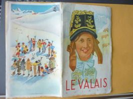 LE VALAIS SUISSE. DAS WALLIS SCHWEIZ. PROSPEKT