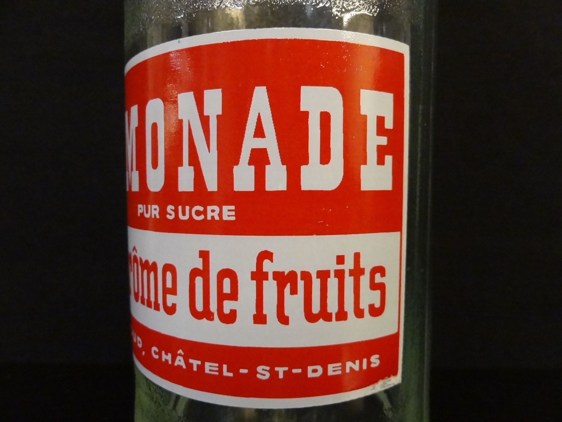 Gläser, Krüge & Flaschen: Flasche LIMONADE PUR SUCRE V. PILLOUD CHÂTEL-ST-DENIS 1963 – Gebraucht aus Kerzers von Flaschenposten 4