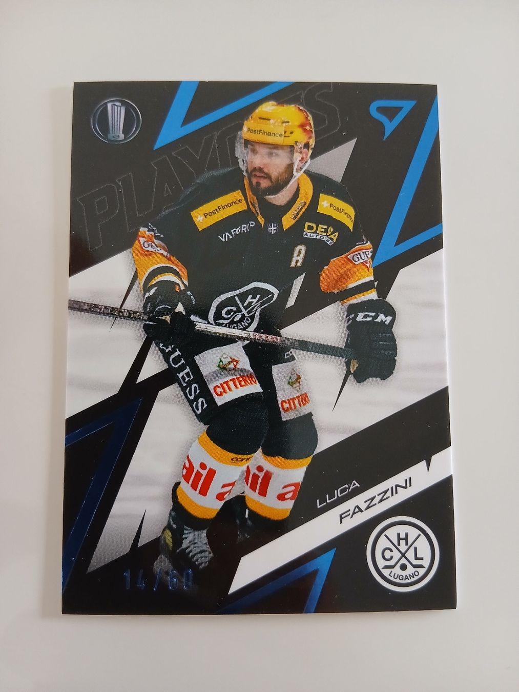 Sportzoo Sammelbilder & Trading cards: Luca Fazzini Blau 14/60 HCL – Neu (gemäss Beschreibung) aus Taverne von damigiano