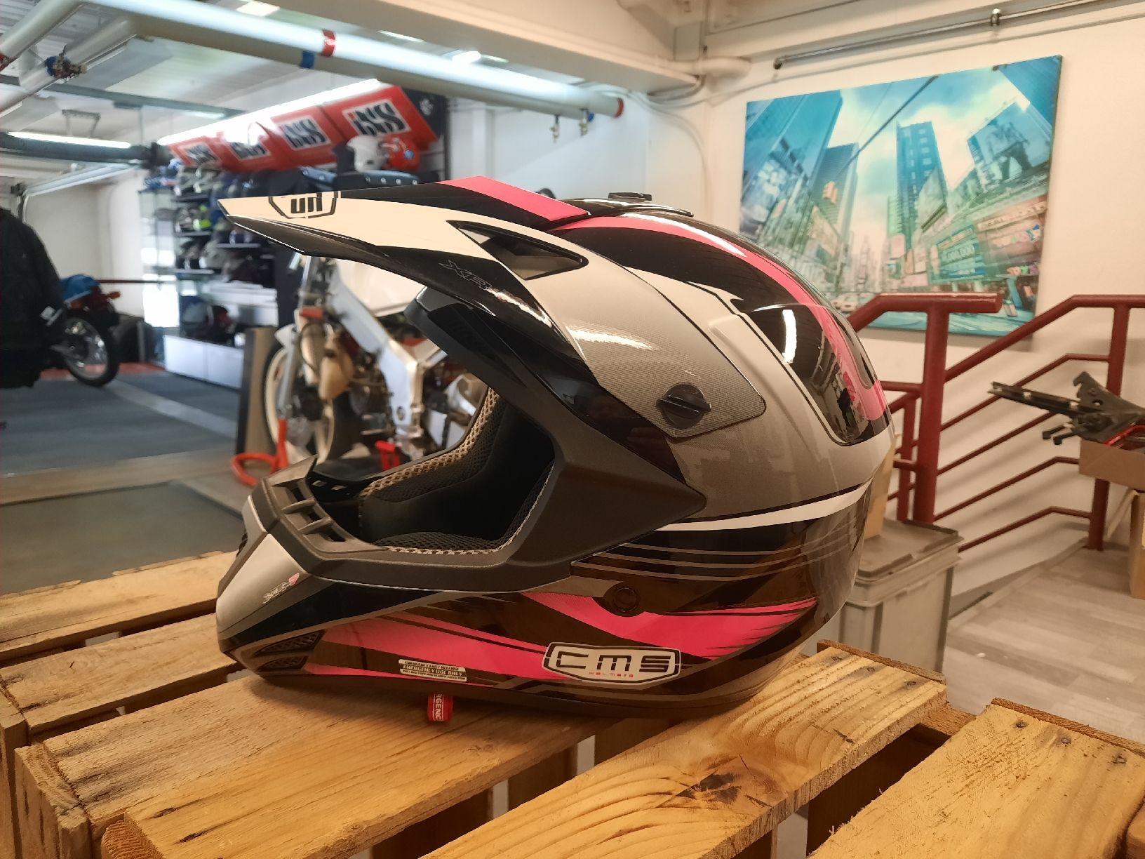 Caschi & visiere: Casque moto cross – Nuovo e nell'imballaggio originale da Romanel-s-Lausanne venduto da site76 3