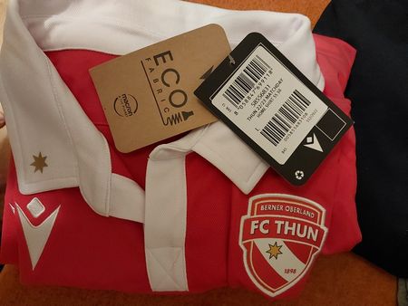 FC Thun 2022/23 Macron Matchday Heimtrikot Nr. 22 Gr. L Neu