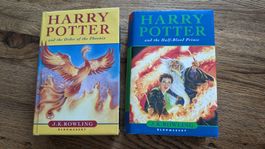 Harry Potter Erstausgabe English Half-blood/Order of phenix