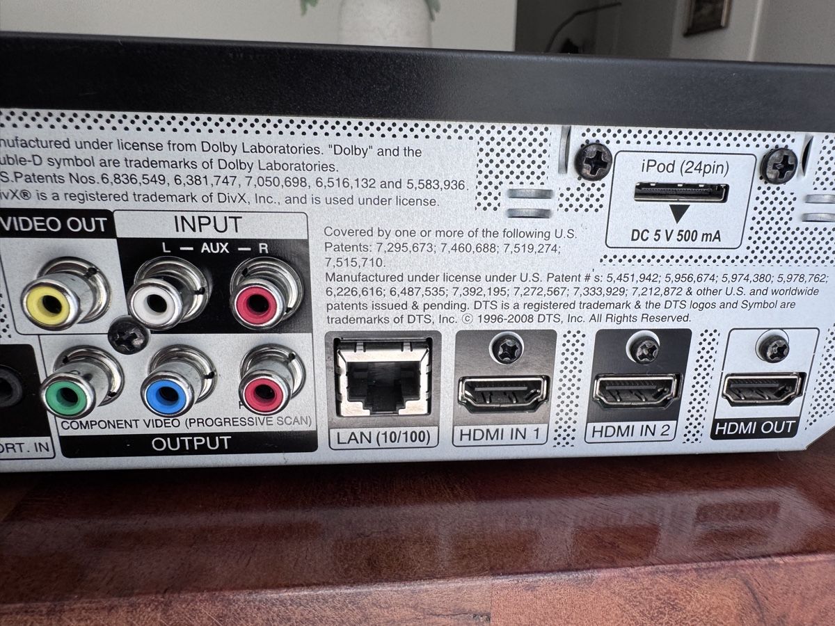 Pioneer Receiver: Pioneer Blu-ray Disc Receiver XV-BD500FS – Gebraucht aus Seewen SZ von QM.03 8