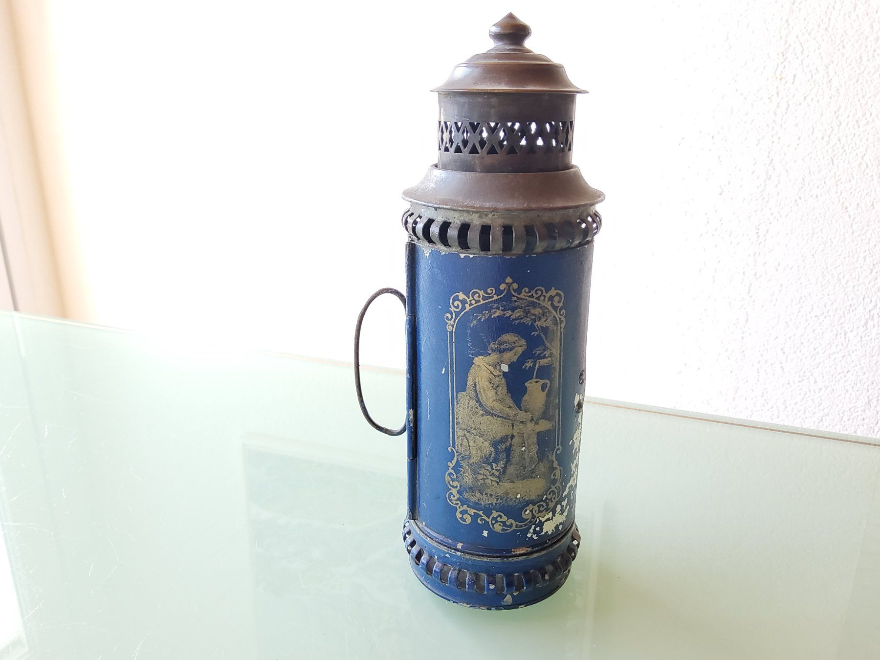 Lampade: Ancienne lanterne de wagon ? – Usato da Malleray venduto da Broc-Mo 3