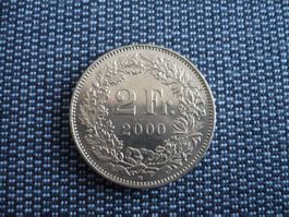 2 Franken 2000 Jahrtausendwende