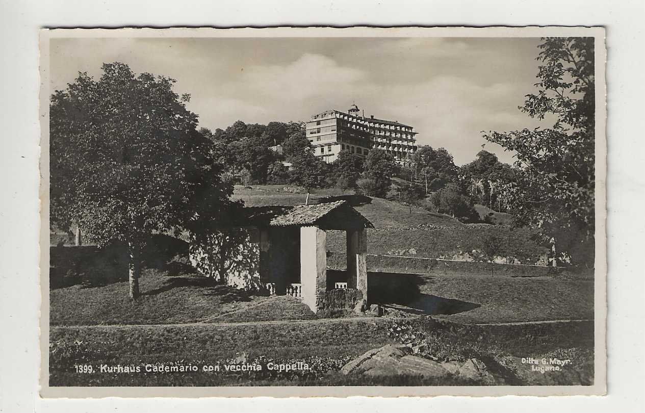 Cartoline postali: Cademario, 1932 – Usato da Spiez venduto da Niesen20