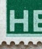 F16, postfrisch, Druckverschiebung