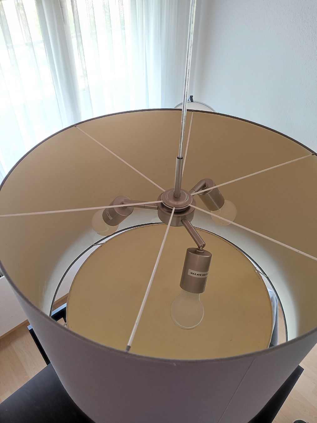 Lampadari & plafoniere: Schöne Hängelampe / Deckenlampe, Durchmesser 60 cm – Usato da Münchwilen TG venduto da Alina19911 1
