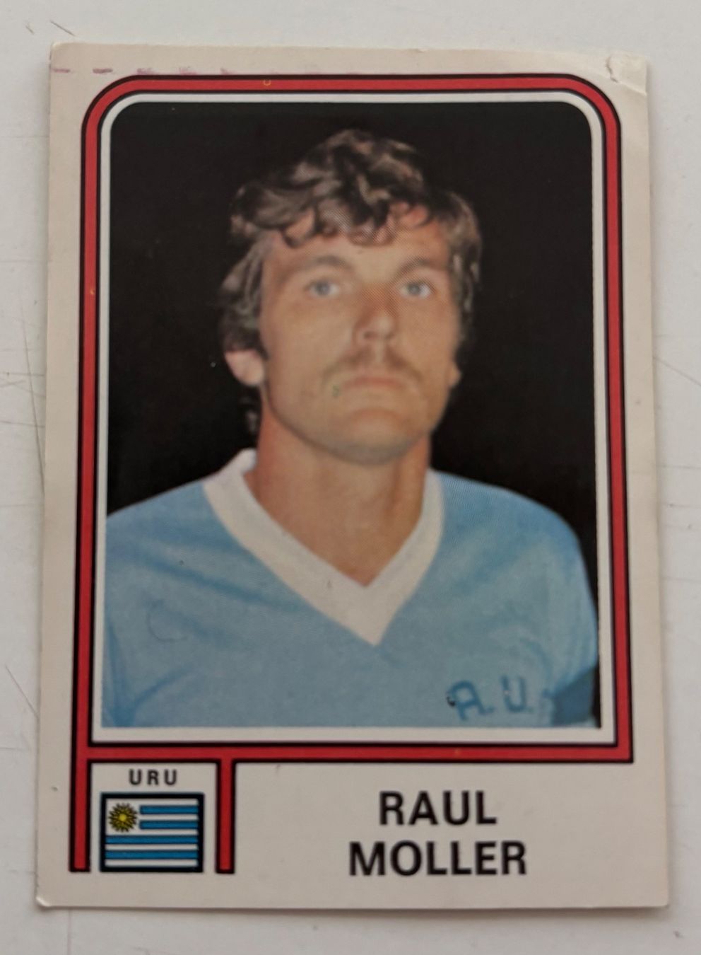 Panini Carte collezionabili: 1 vignette panini Argentina 78  Uruguay – Usato da Neuchâtel venduto da gefdeneuch