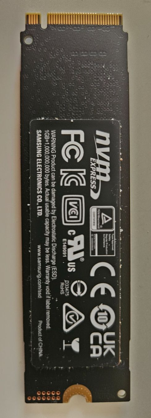 Samsung Harddisks: 1TB Samsung 970 EvoPlus M.2 NVMe – Gebraucht aus Lausanne von FamilleCool 1