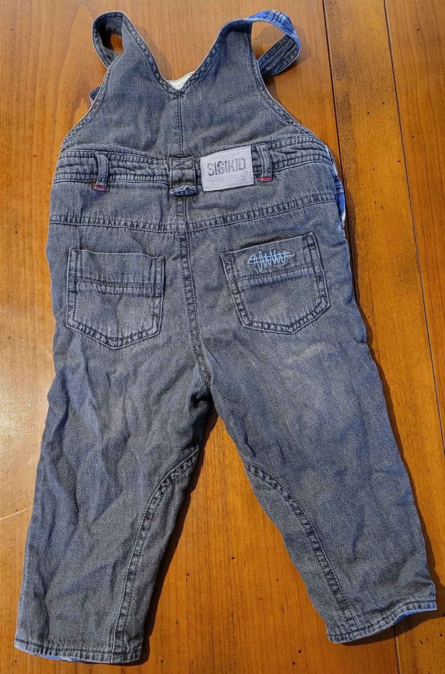 Sigikid Pantaloni: Sigikid Latzhose Gr. 80 – Usato da Bözberg venduto da Dave17 1