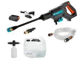 NEU: GARDENA Akku-Mitteldruckreiniger AquaClean Premium Set
