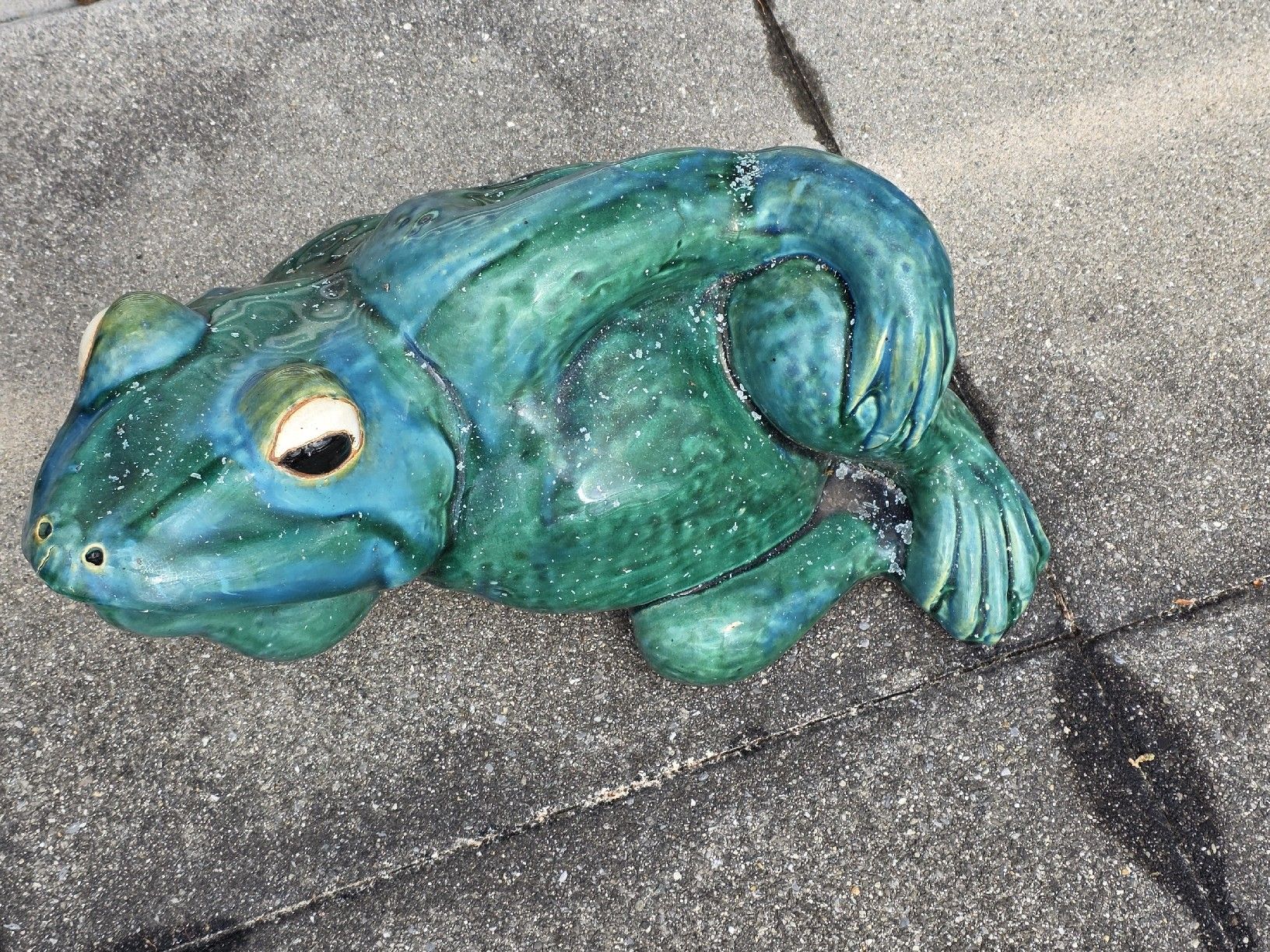 Tutte le decorazioni: Vintage Ceramic Frog Figurine - Garden Decor- Spring Decor – Usato da Hinwil venduto da Ehretstock8