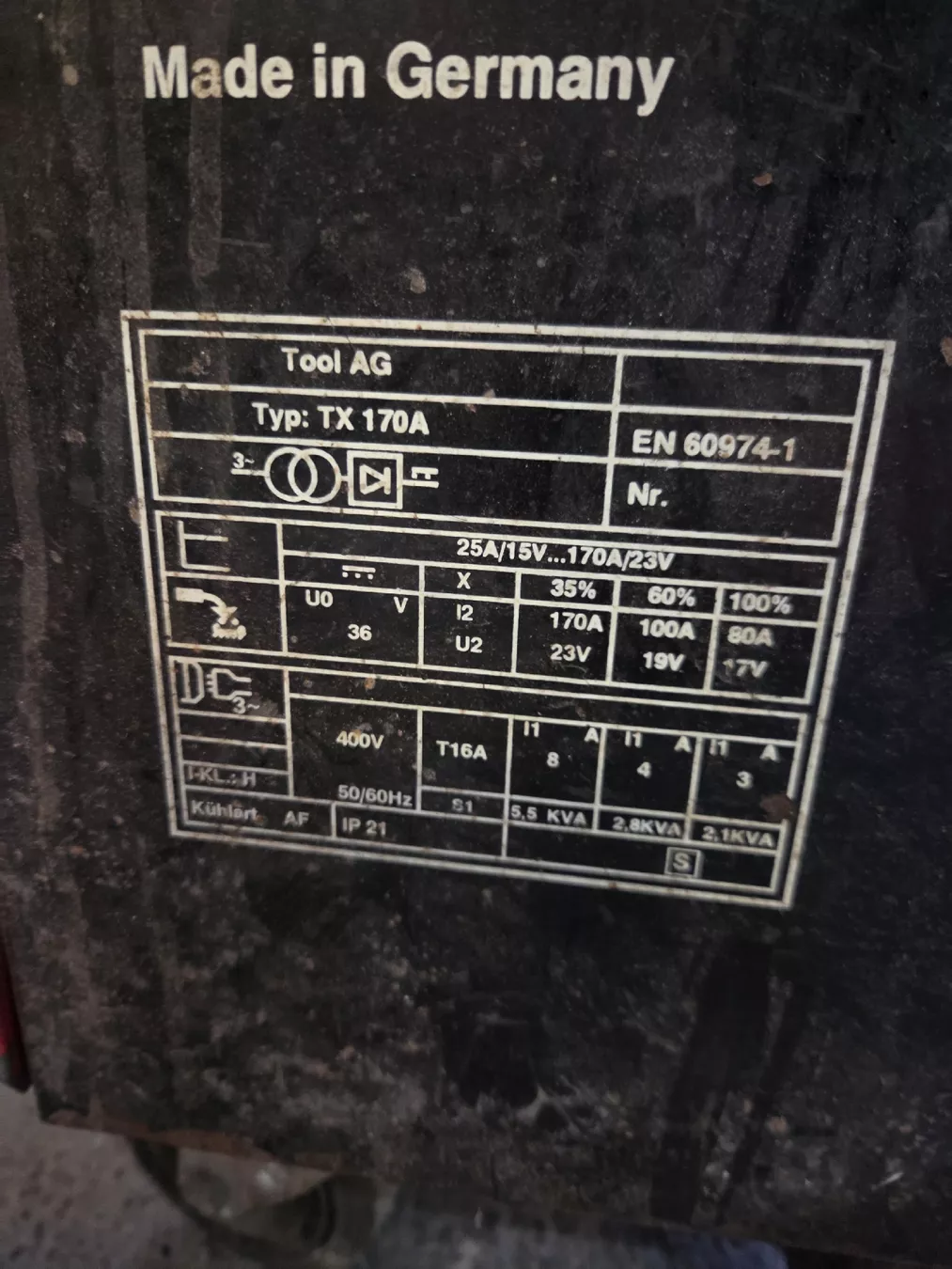 Saldatori: schweissanlage – Difettoso da steinen venduto da mopedtuning 1
