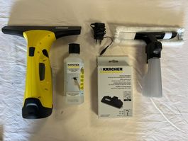 Kärcher Akku-Fenstersauger Set mit Zubehör