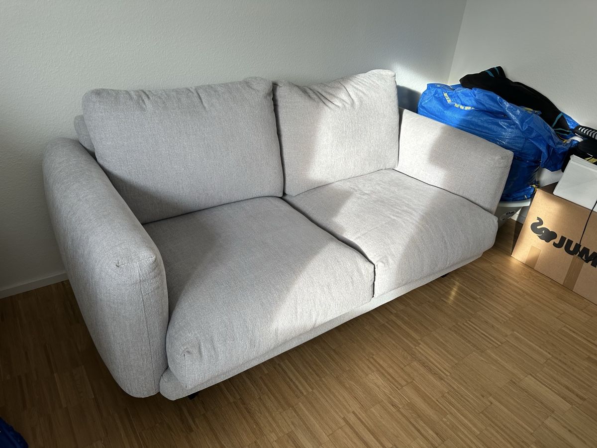 Conforama Sofas: 2er Sofa Grau – D'occasion à Sissach par Pumi230 1