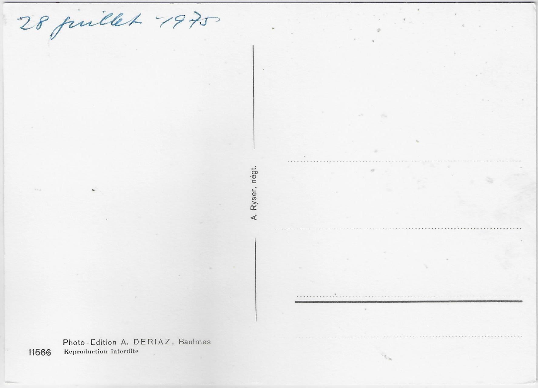 Cartoline postali: Les Bayards - Vue aerienne – Usato da Ettingen venduto da Kartenplanet 1