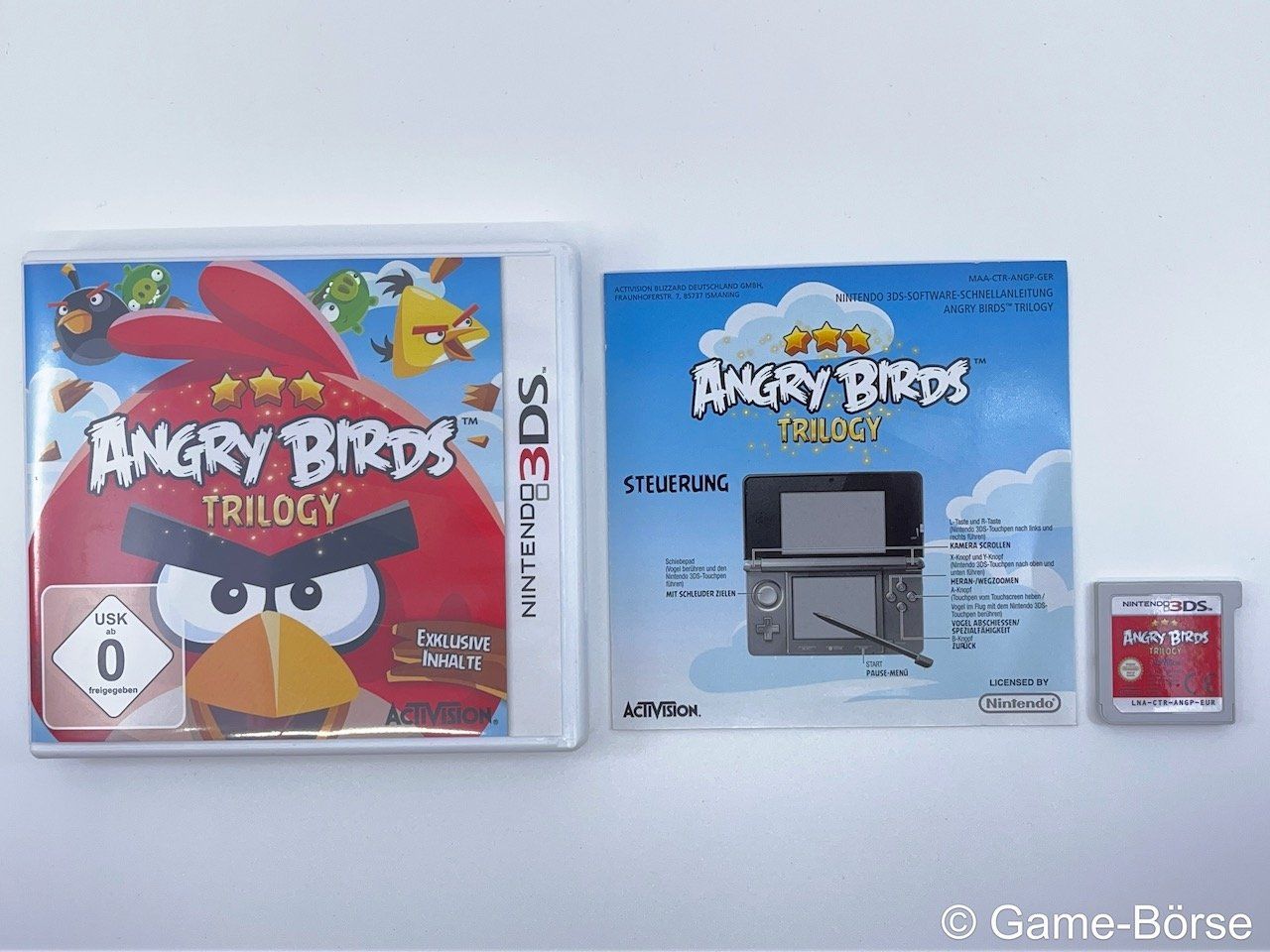 Nintendo Giochi: 3DS Angry Birds Trilogy – Usato da Stettfurt venduto da GameBoerse