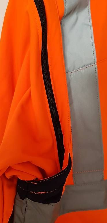Giacche: Warnschutz-Softschell Jacke Orange – Usato da Amriswil venduto da walse66 2