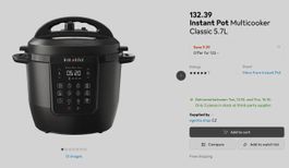 Instant Pot Multicooker Classic 5.7L