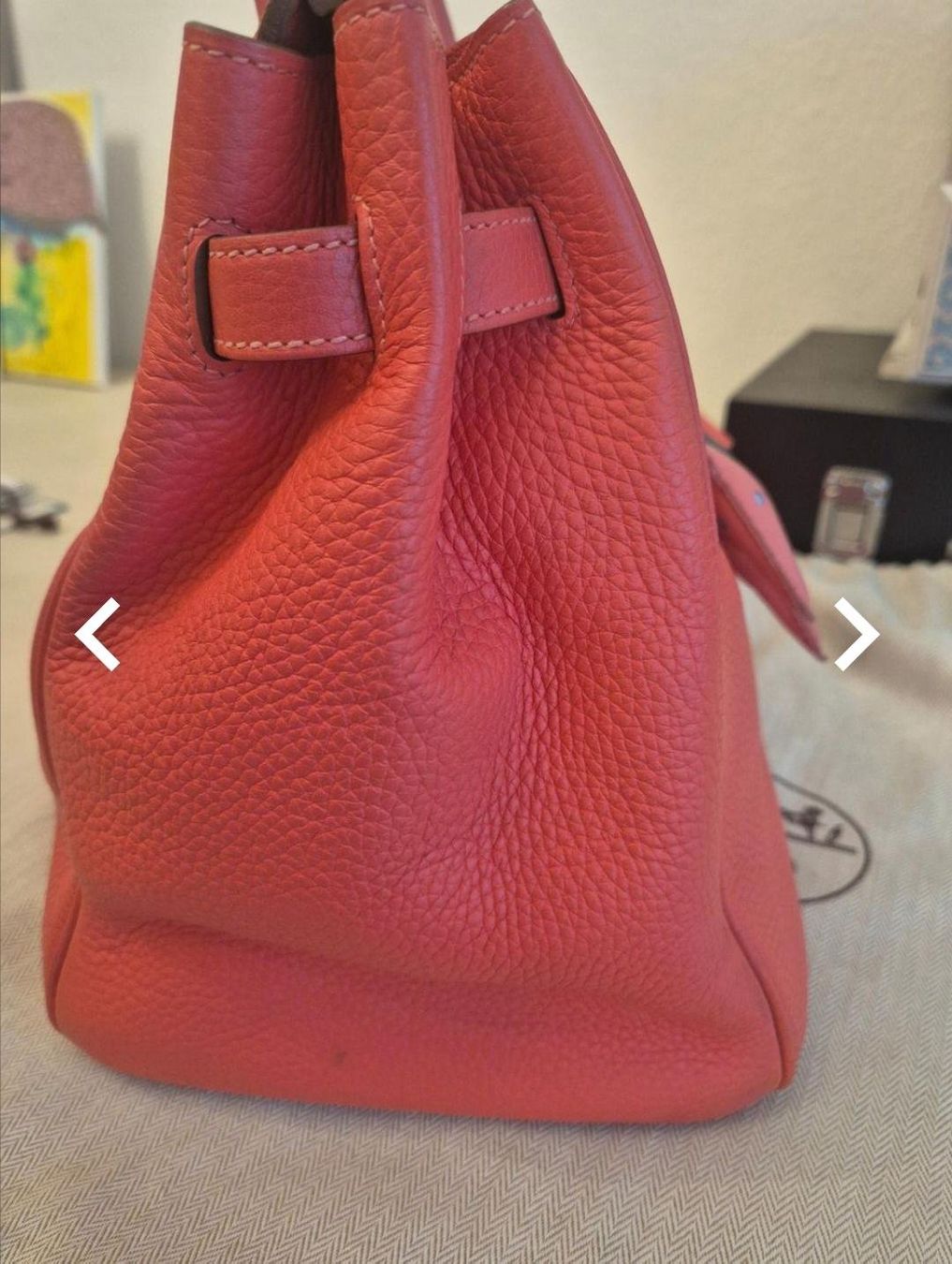 Hermès Borse da donna: HERMÈS Birkin 35 Clemence Rose Texas – Usato da Schaffhausen venduto da lei_7p8b 4