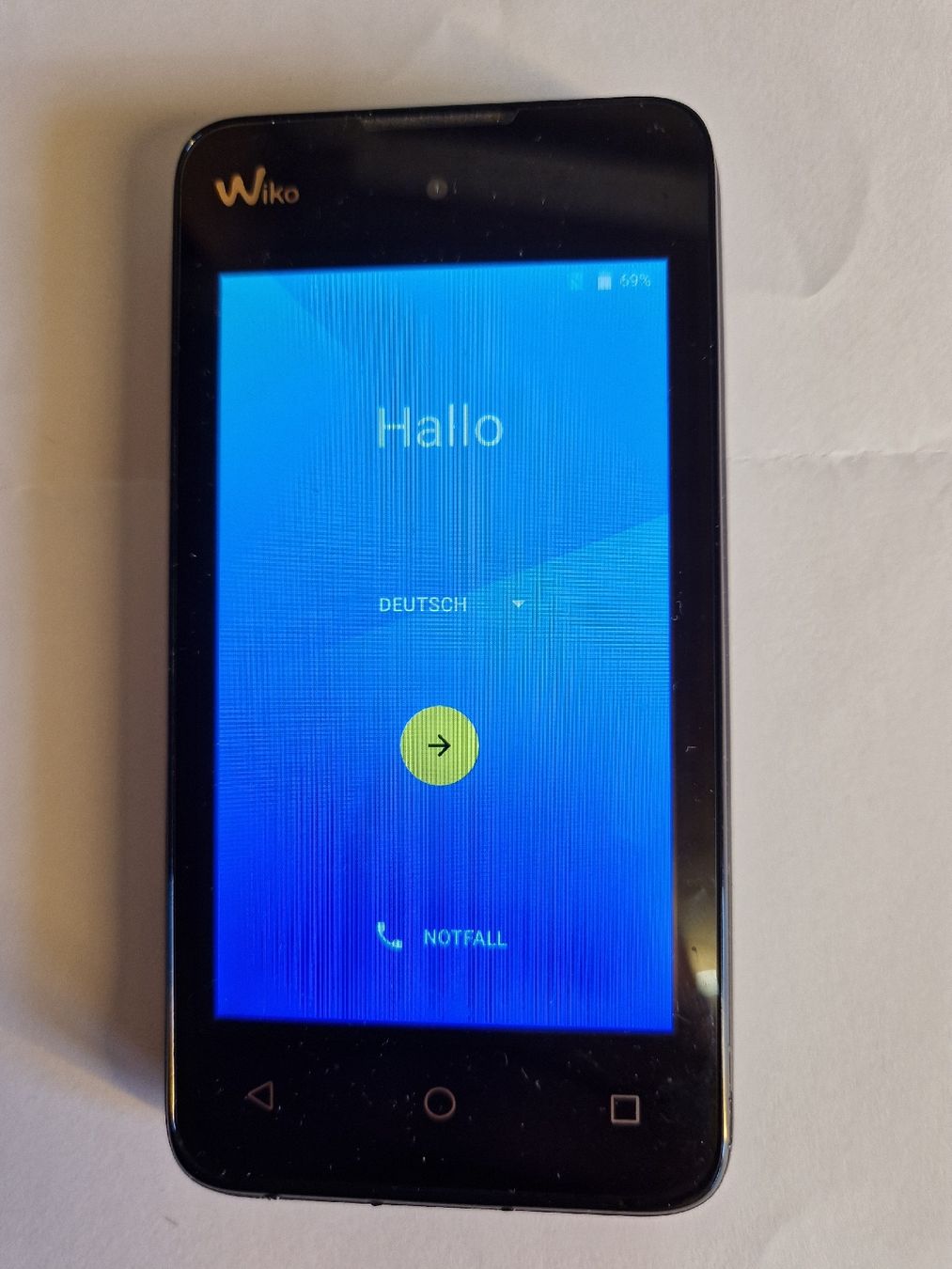 Wiko Handys / Smartphones: Smartphone Wiko Sunny in Schwarz – Gebraucht aus Oberglatt ZH von bea1986
