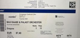 Max Raabe Konzert in Ulm