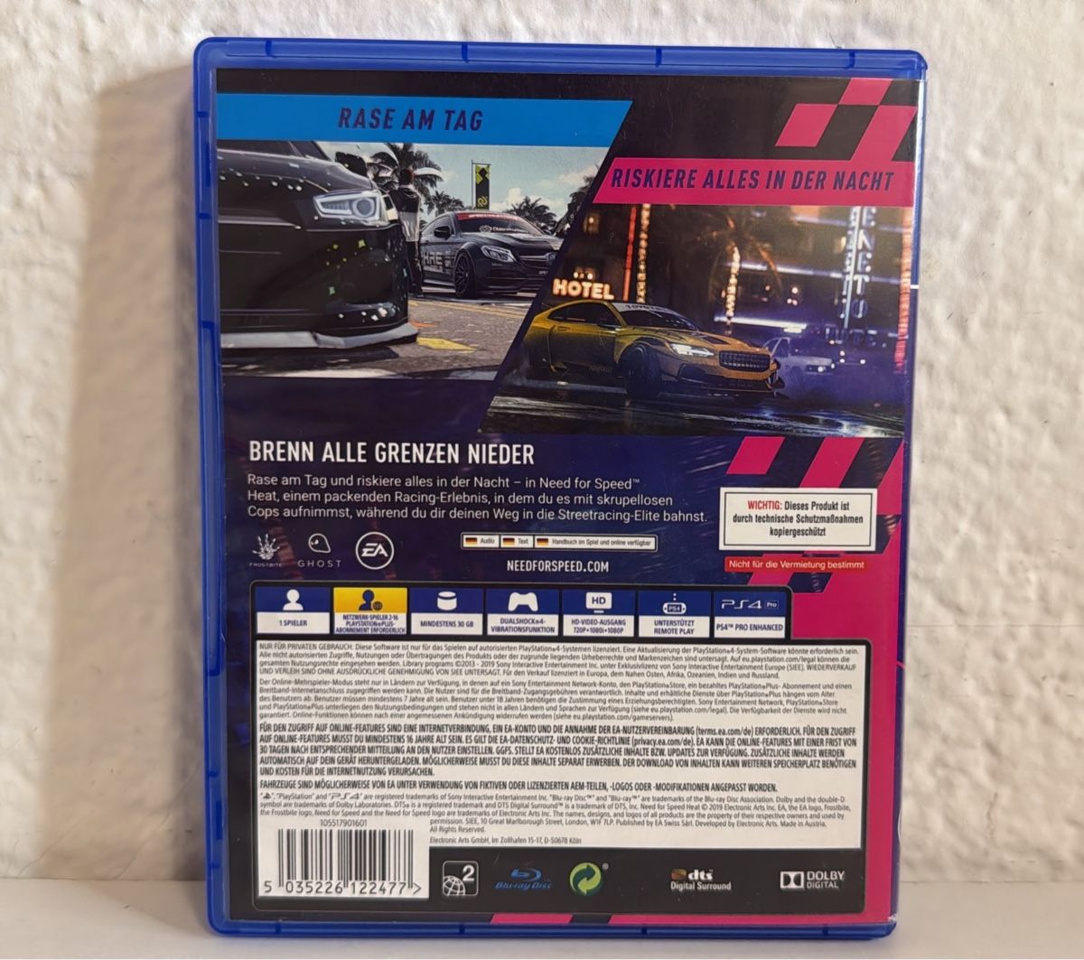 Sony Spiele: Need for Speed Heat PS4/PS5 - game disc and case – Gebraucht aus Ehrendingen von bubulence 1
