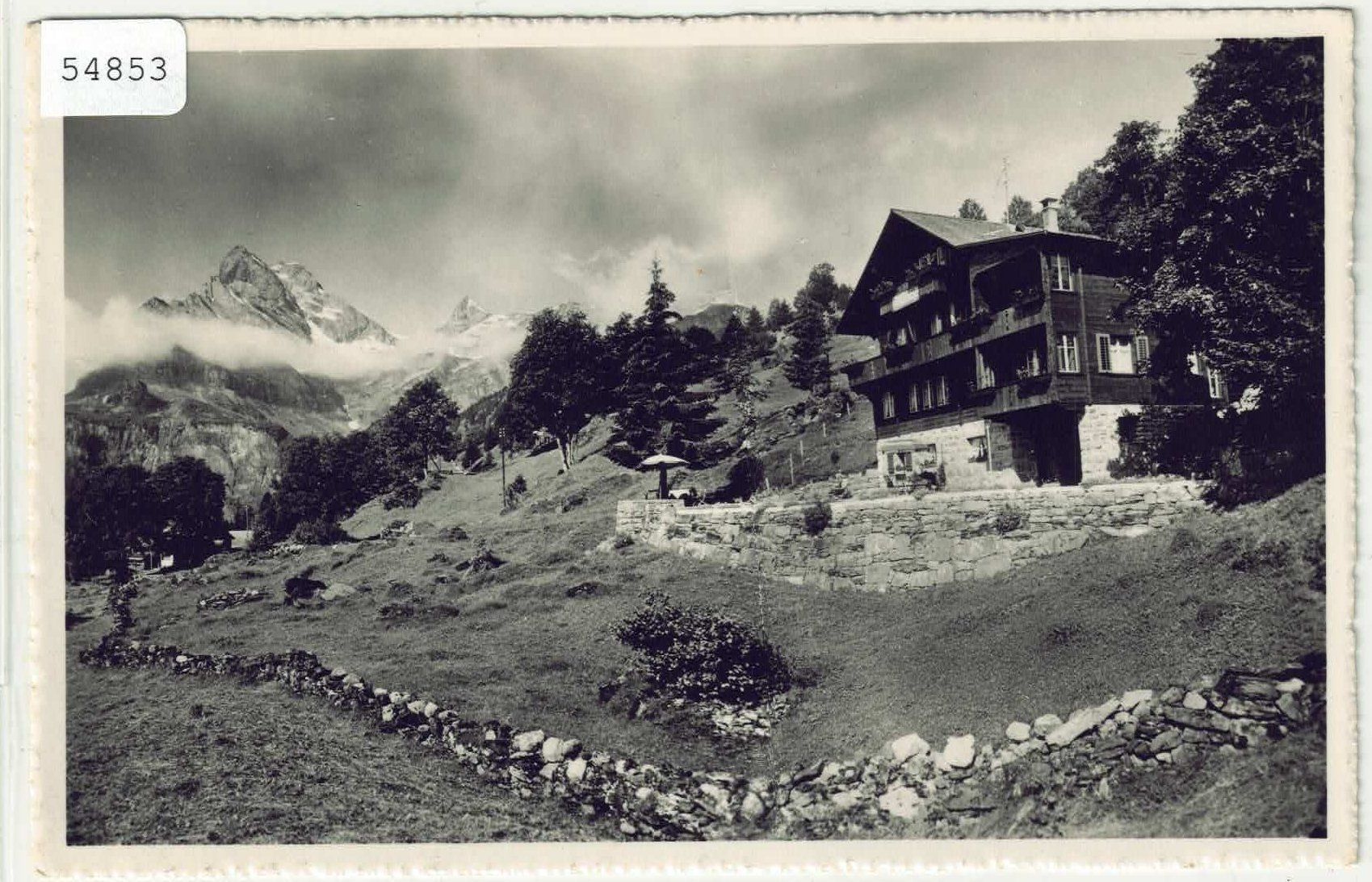 Cartoline postali: Braunwald - Pension Friedheim – Usato da Ettingen venduto da Kartenplanet