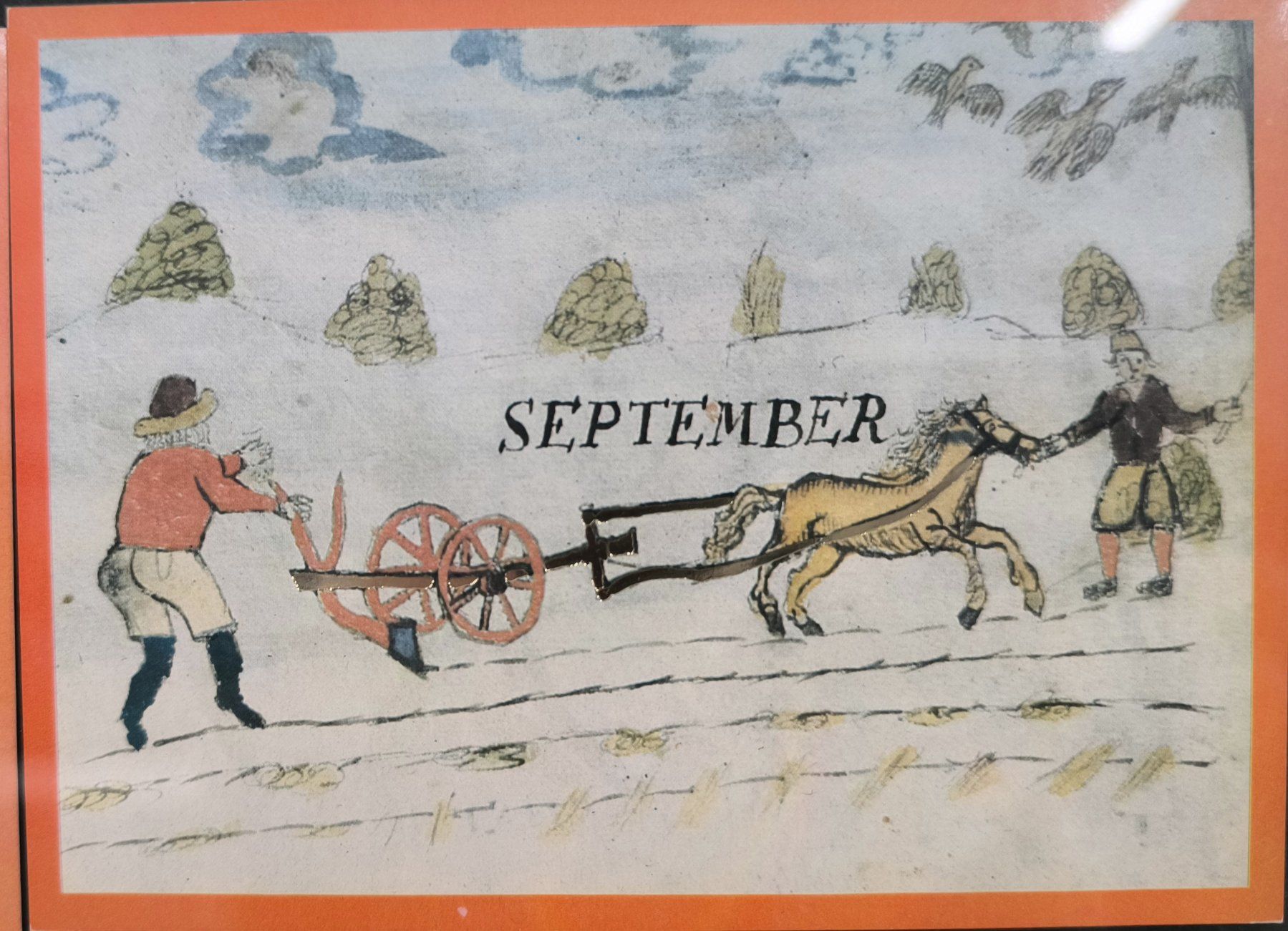 Dipinti: FOLK ART SAMPLER - Catherine Grunewald – Usato da Rüti ZH venduto da Restwert_Rueti_ZH 9