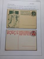 Postkarten Weltpostverein 1909, Stempel Ausgabetag 4.X.09,