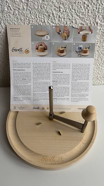 Küchenmesser: Girolle originale Käseschneider – Neu (gemäss Beschreibung) aus Baden von Chrisenft