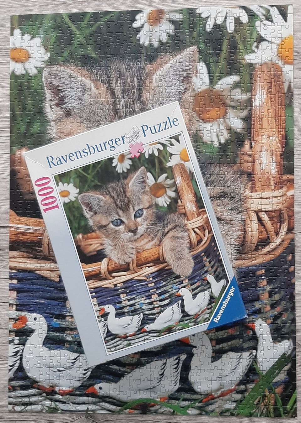Ravensburger Puzzle: Ravensburger Puzzle 1000 Teile, Gänselieschen – Usato da Fraubrunnen venduto da Ente2286 1